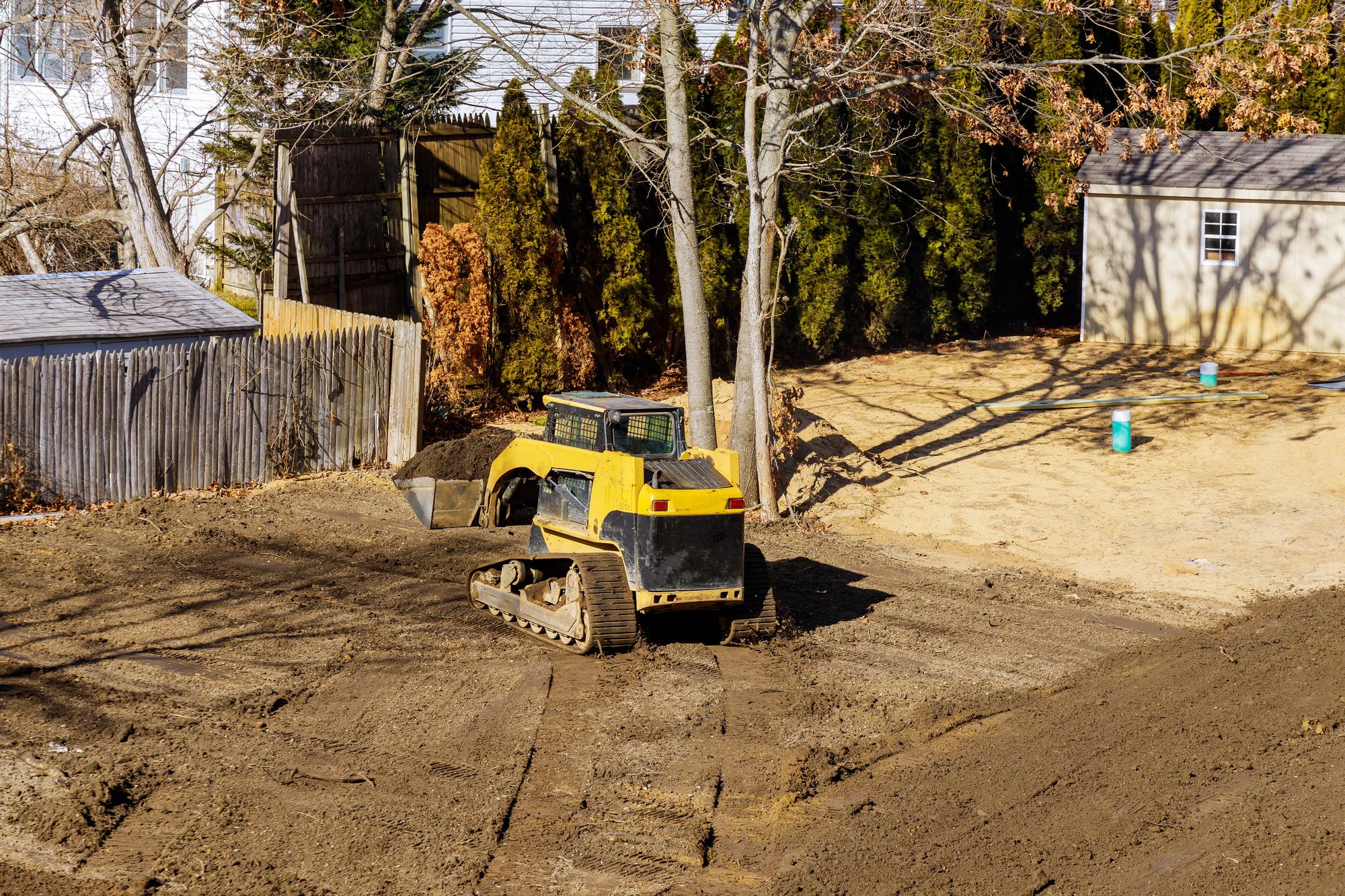 land grading long island